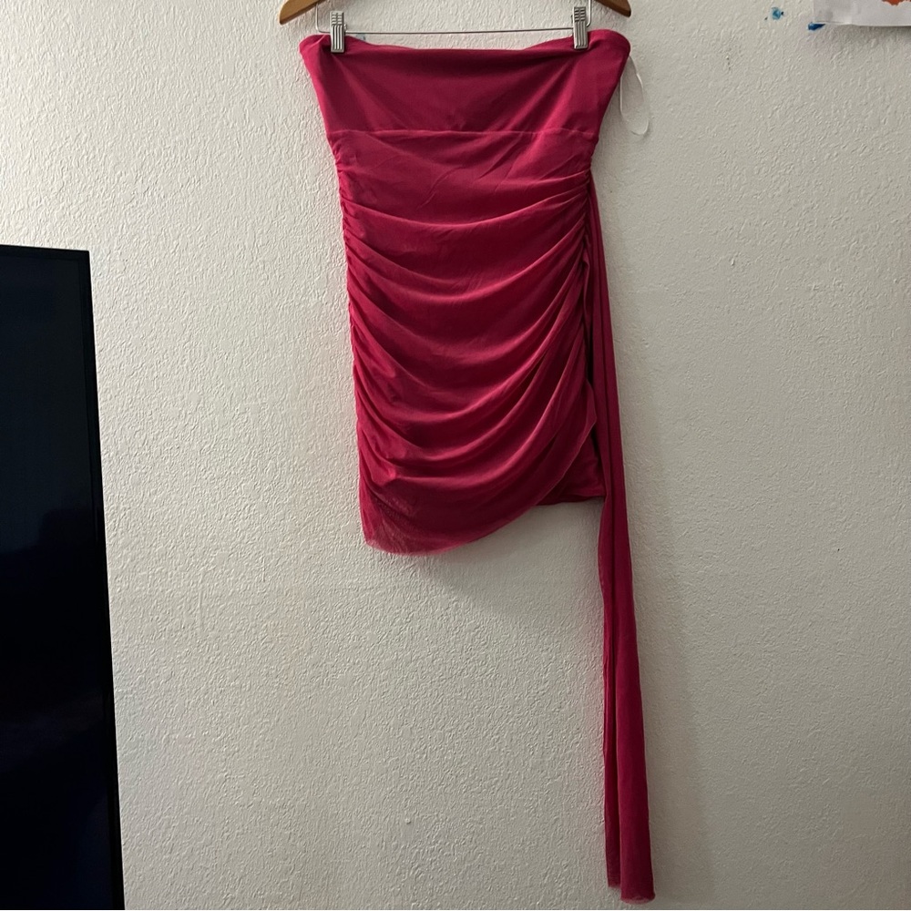 Princess Polly Vibrant Pink Dress